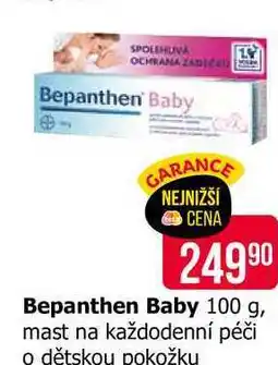 Teta Bepanthen Baby 100 g, mast na každodenní péči o dětskou pokožku nabídka