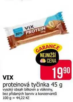 Teta VIX proteinová tyčinka nabídka