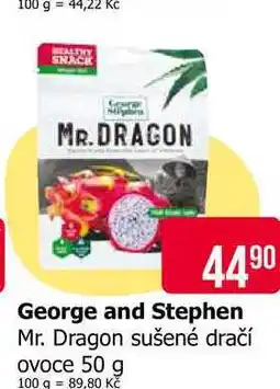 Teta George and Stephen Mr. Dragon sušené dračí ovoce nabídka