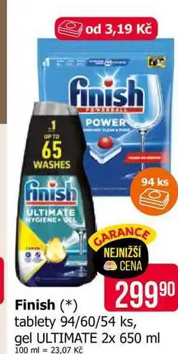 Teta Finish tablety 94/60/54 ks nabídka