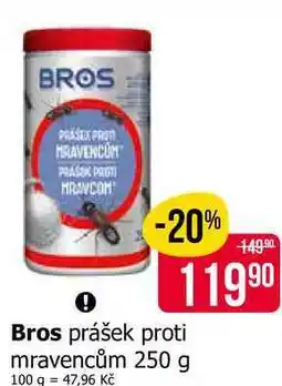 Teta Bros prášek proti mravencům nabídka