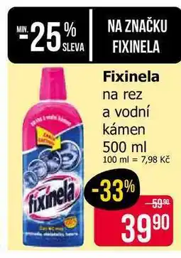 Teta Fixinela na rez a vodní kámen nabídka