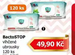 Teta BactoSTOP vlhčené ubrousky 120 ks nabídka