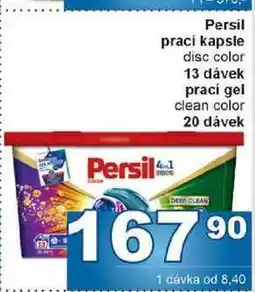 Jip Persil prací kapsle disc color 13 dávek nabídka