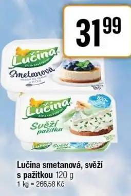 TEMPO Lučina smetanová, svěží s pažitkou nabídka