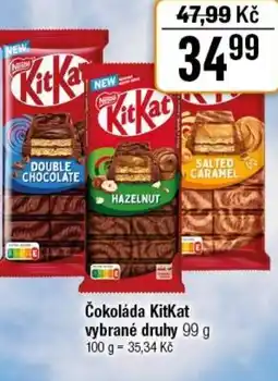 TEMPO Čokoláda KitKat nabídka