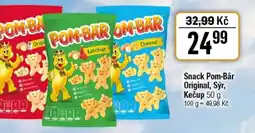 TEMPO Snack Pom-Bär Original, Sýr, Kečup nabídka