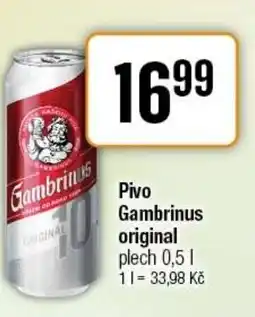 TEMPO Pivo Gambrinus original nabídka