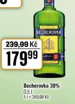 TEMPO Becherovka 38% nabídka