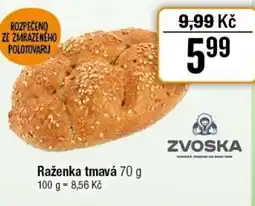 TEMPO Raženka tmavá nabídka