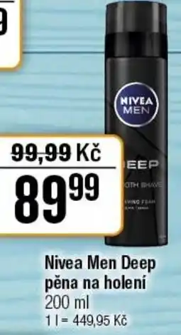 TEMPO Nivea Men Deep pěna na holení nabídka