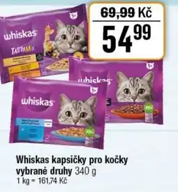 TEMPO Whiskas kapsičky pro kočky nabídka