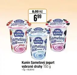 TEMPO Kunín Sametový jogurt nabídka