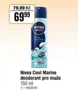 TEMPO Nivea Cool Marine deodorant pro muže nabídka