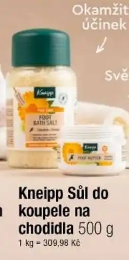 TEMPO Kneipp Sůl do koupele na chodidla nabídka