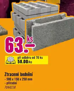 Hornbach Ztracené bednění nabídka