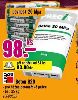 Hornbach Beton B20 nabídka