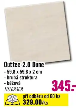 Hornbach Outtec 2.0 Dune nabídka