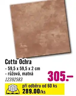 Hornbach Cotto Ochra nabídka