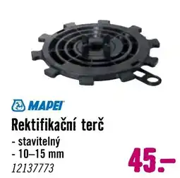 Hornbach Rektifikační terč nabídka