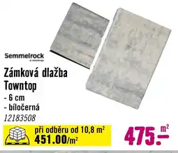 Hornbach Zámková dlažba Towntop nabídka