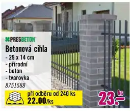 Hornbach Betonová cihla nabídka