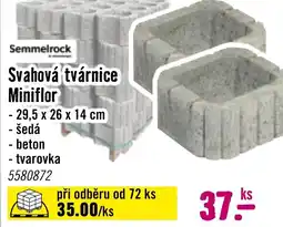 Hornbach Svahová tvárnice Miniflor nabídka