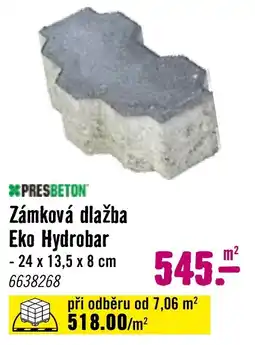 Hornbach Zámková dlažba Eko Hydrobar nabídka