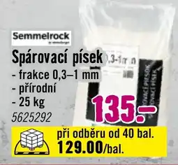 Hornbach Spárovací písek nabídka