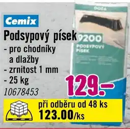 Hornbach Podsypový písek nabídka