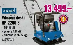 Hornbach Scheppach Vibrační deska HP 2200 S nabídka