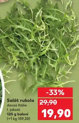 Kaufland Salát rukola nabídka
