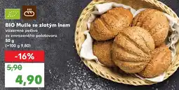 Kaufland BIO Mušle se zlatým Inem nabídka
