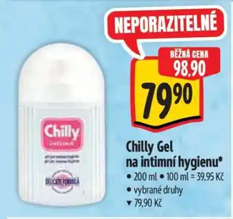 Albert Chilly Gel na intimní hygienu nabídka
