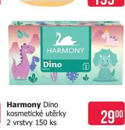 Teta Harmony Dino kosmetické utěrky 2 vrstvy 150 ks nabídka