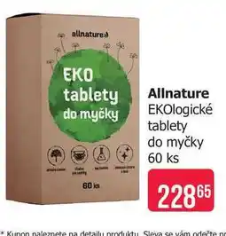 Teta Allnature EKOlogické tablety do myčky 60 ks nabídka