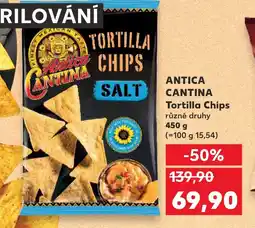 Kaufland ANTICA CANTINA Tortilla Chips nabídka
