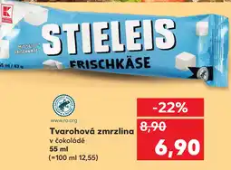 Kaufland Tvarohová zmrzlina nabídka