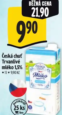 Albert Česká chuť Trvanlivé mléko 1,5% nabídka