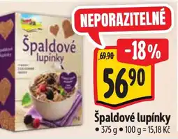 Albert Špaldové lupínky nabídka