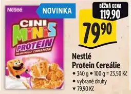 Albert Nestlé Protein Cereálie nabídka