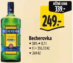 Albert Becherovka nabídka