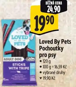 Albert Loved By Pets Pochoutky pro psy nabídka