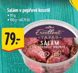 Albert Salám v pepřové krustě nabídka