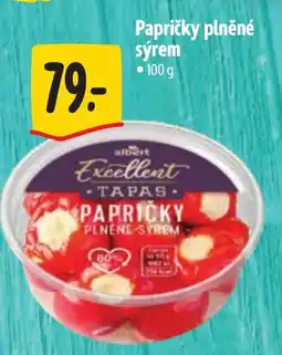 Albert Papričky plněné sýrem nabídka