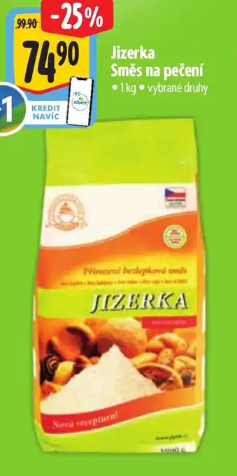 Albert Jizerka Směs na pečení nabídka