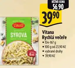 Albert Vitana Rychlá večeře nabídka