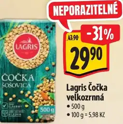 Albert Lagris Čočka velkozrnná nabídka