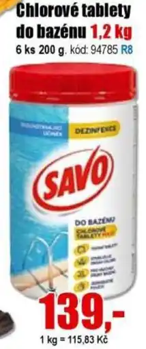 EVA Chlorové tablety do bazénu nabídka