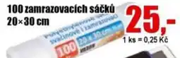 EVA 100 Zamrazovacích sáčků nabídka